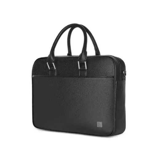 WiWU Mater Fingerprint Lock Briefcase PU leather Anti-theft Laptop Carrying Bag - Wiwu - Image 2