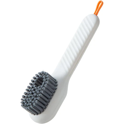 Multifunctional Liquid Dispensing Brush for Home and Shoe Cleaning with Soft Bristles and Automatic Pressure Type Multifunctional Liquid Dispensing Brush for Home and Shoe Cleaning with Soft Bristles and Automatic Pressure Type