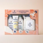 Biolane Baby Basic Care Kit, Diaper Change Cream, H2O Wipes, Cleansing Gel, Moisturizing Milk - Biolane
