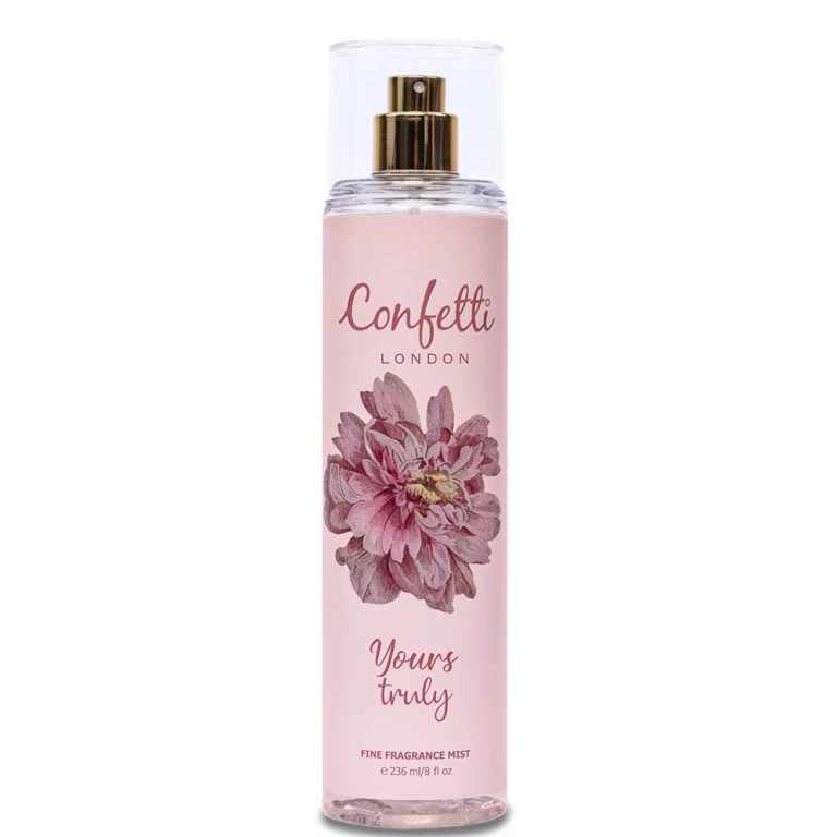 Confetti London Yours Truly Body Mist 236ml Buy One Get Confetti Deodorant Free - Confetti