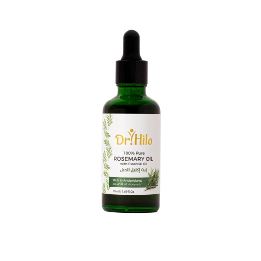 Dr. Hilo Rosemary Hair Oil 50ml, Stimulates scalp circulation, strengthens follicles, promotes hair growth, reduces hair fall, repairs damage, prevents dryness, delays graying Dr. Hilo Rosemary Hair Oil 50ml, Stimulates scalp circulation, strengthens follicles, promotes hair growth, reduces hair fall, repairs damage, prevents dryness, delays graying