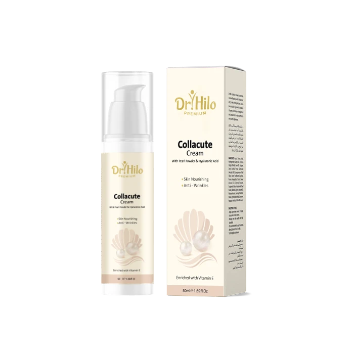 Dr. Hilo Collakyut Cream 50ml, Anti-aging cream that reduces fine lines, firms face & neck, deeply nourishes & hydrates, boosts collagen, tightens pores 150 ml - Dr. Hilo