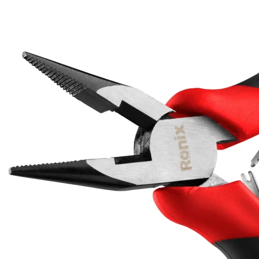 Ronix Mini Long Nose Pliers 4.5 Inch, Drop Forged Steel, TPR Grip - Ronix - Image 4