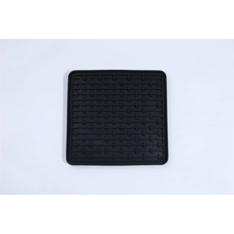 Pet Food Bowl Mat | Waterproof & Non-Slip Silicone | Keeps Floors Clean, Pink - Wimow