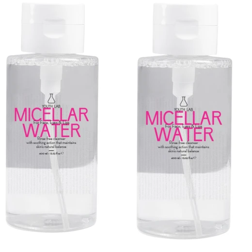 Youth Lab Micellar Water 400ml Gentle Makeup Remover for All Skin Types Youth Lab Micellar Water 400ml Gentle Makeup Remover for All Skin Types