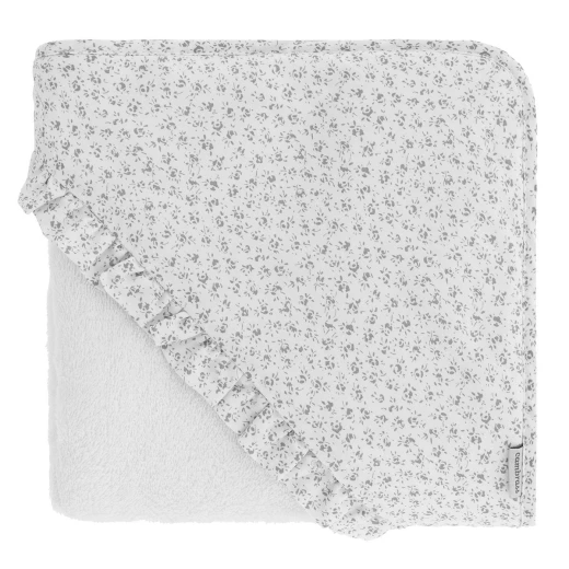 طقم رداء حمام ومريلة للأطفال رمادي ليبرتي 100x100x1 سم ألياف TENCEL من كامبراس طقم رداء حمام ومريلة للأطفال رمادي ليبرتي 100x100x1 سم ألياف TENCEL من كامبراس