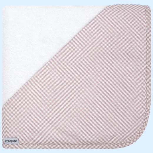 Cambrass Mini Windsord Baby Bath Towel Pink 70% Cotton 30% Tencel