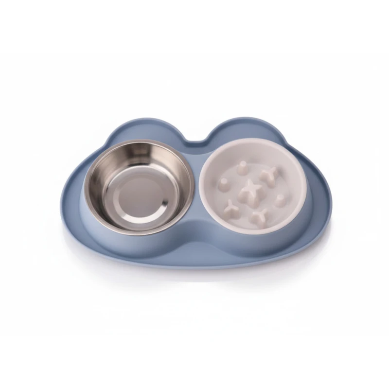 Elevated and Tilted Cat Food Bowl - Wimow