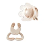 Royalcare Baby Teether Toy, Soft Silicone Rabbit Design, 6+ Months, BPA Free - Royalcare