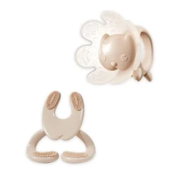 Royalcare Baby Teether Toy, Soft Silicone Rabbit Design, 6+ Months, BPA Free