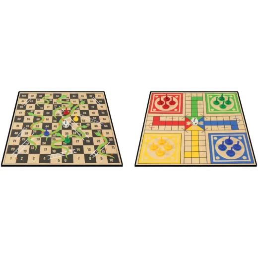 Ambassador Merchant Ambassador Classic Games 2-in-1 Ludo, Snakes & Ladders - Ambassador - Image 2