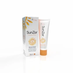 كريم SunZar Sunblock SPF 50 هو واقي من الشمس بتركيبة طبيعية توفر حماية عالية ضد أشعة UVA و UVB يرطب البشرة بعمق، ويحارب الجفاف وعلامات الشيخوخة بما في ذلك البشرة الحساسة، للاستخدام اليومي من زهر الطبيعة