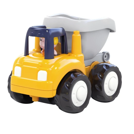 Hola 4-WD Construction Dump Truck for Kids, Durable Toy Vehicle, Easy Push-Along Design, Encourages Imaginative Play, Suitable for Ages 18+ Months Hola 4-WD Construction Dump Truck for Kids, Durable Toy Vehicle, Easy Push-Along Design, Encourages Imaginative Play, Suitable for Ages 18+ Months
