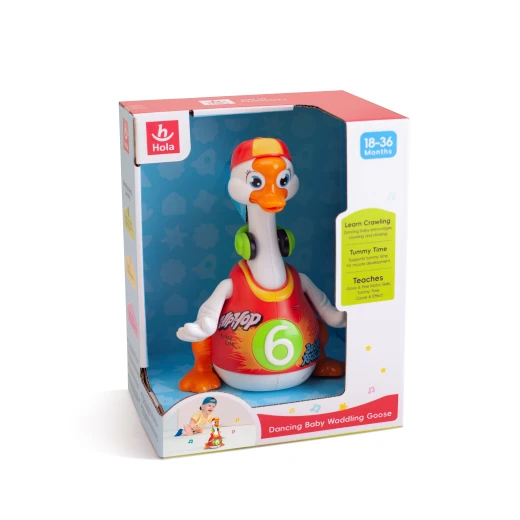 Hola Wabro Baby Ganso Con Luces Y Musica Interactive Toddler Toy