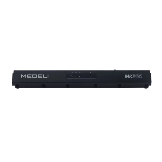 لوحة مفاتيح ميدلي MK300 رقمية محمولة 61 مفتاح حساسة للمس سوداء - Image 4