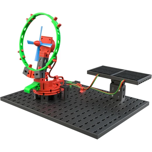 fischertechnik Green Energy Construction Kit Renewable Energy Educational Toy Set 339 Pieces Ages 9+ - Fischertechnik - Image 8