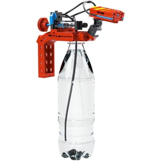 Fischertechnik 564069 Advanced Firefighter - Kit for Children from 7 Years, Experiment Kit with Fire Engine & Spray Function, Promotes Technical Understanding, Black, Medium - Fischertechnik - Image 2