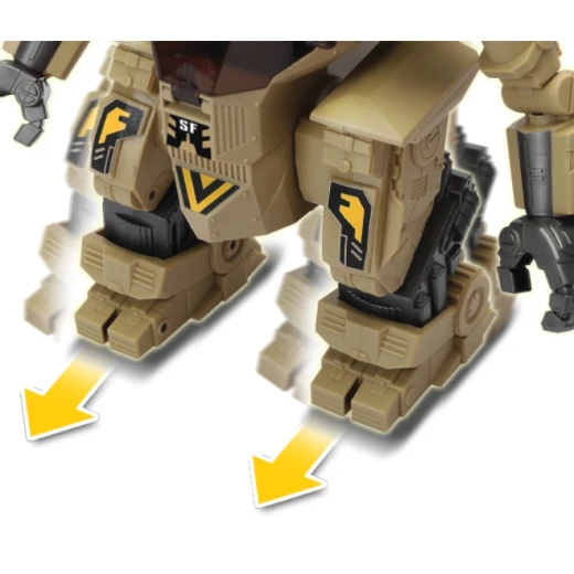 Chap Mei Giant Exobot Battle Mech Playset with Soldier Figure, Lights and Sounds - Chap Mei - Image 2