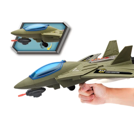 طقم لعب تشاب مي ستيلث باتل وينغ، لعبة مقاتلة نفاثة مع شخصية - شابي مي - Image 2