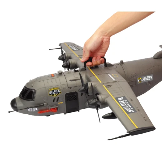 Chap Mei Hercules Cargo Plane Playset with Action Figures, Lights, and Sounds - Chap Mei - Image 7