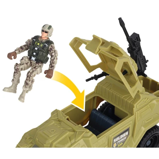 Chap Mei Soldier Force L&S Dual Assault Mission Playset Action Figure Tank Helicopter - Chap Mei - Image 5