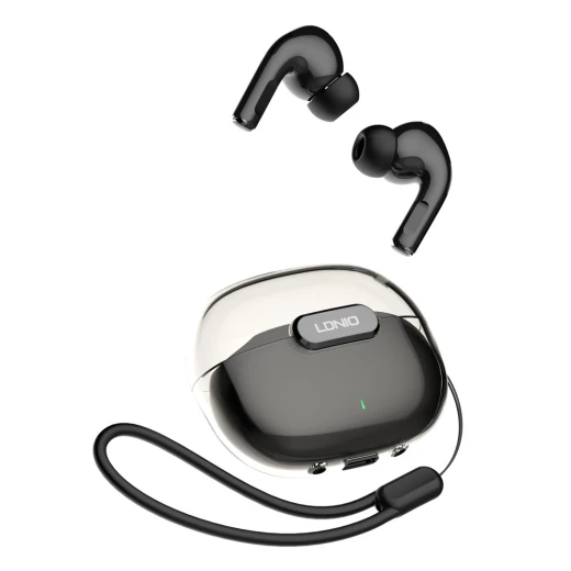 سماعات أذن بلوتوث LDNIO T02 - سماعات أذن لاسلكية بصوت نقي وملاءمة مريحة سماعات أذن بلوتوث LDNIO T02 - سماعات أذن لاسلكية بصوت نقي وملاءمة مريحة