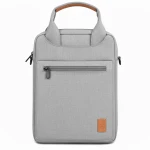 WIWU Tablet Shoulder Bag 12.9 Inch Grey Water Repellent Nylon Travel Case - Wiwu