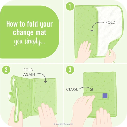 Bambino Mio Changing Mat, 60x43 cm, Pet Party - Bambino mio - Image 2