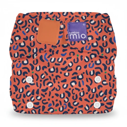 Bambino Mio Reusable Miosolo all-in-one Nappy, onesize, Safari stains Bambino Mio Reusable Miosolo all-in-one Nappy, onesize, Safari stains