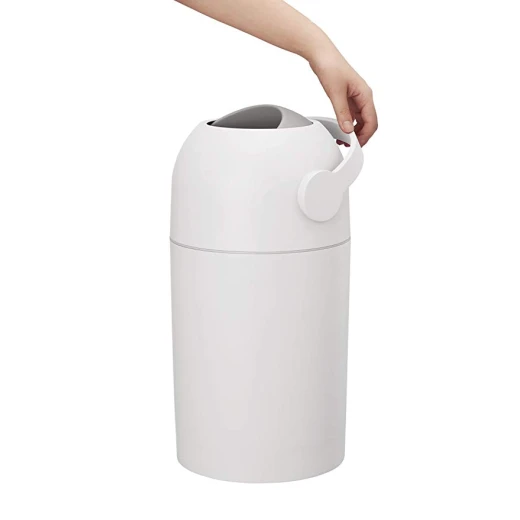 Chicco Diaper Bucket, Odor Control, Holds 25-30 Diapers, Easy Clean, White - Chicco - Image 3