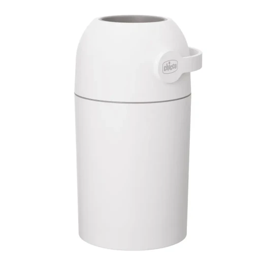 Chicco Diaper Bucket, Odor Control, Holds 25-30 Diapers, Easy Clean, White
