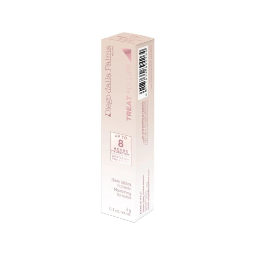 Diego Dalla Palma Treat My Lips Nourishing Lip Butter Transparent Finish 3g for Hydrated, Soft Lips - Diego Dalla Palma - Image 2