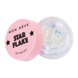 Mon Reve Starflake Glitter Gel Multi-Purpose Glitter Gel for Intense Shine 05 Diamond 4g
