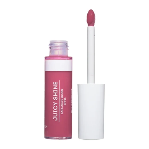 Seventeen Juicy Shine Explosive Lip Gloss 03 Natural Pink SPF15 10ml - Seventeen - Image 3