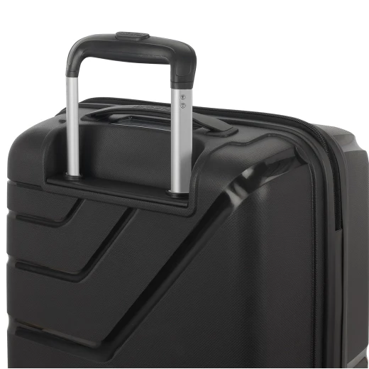 American Tourister Upland Plus Black 55cm Cabin Suitcase 4 Wheels, Lightweight Travel Luggage - American Tourister - Image 3
