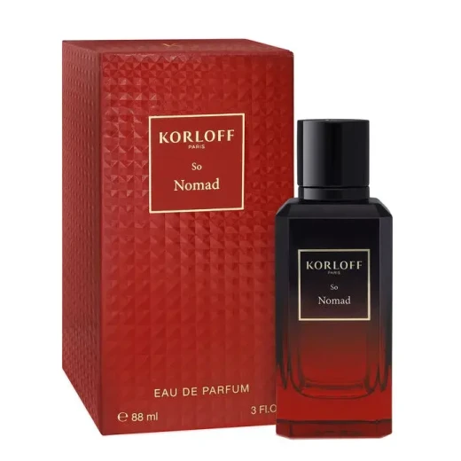 عطر كورلوف سو نوماد أو دي بارفان للرجال 88 مل: عطر حار وخشبي آسر، مثالي للرجل المغامر، ويتميز بأثر طويل الأمد تتضمن زجاجة 88 مل - كورلوف - Image 2