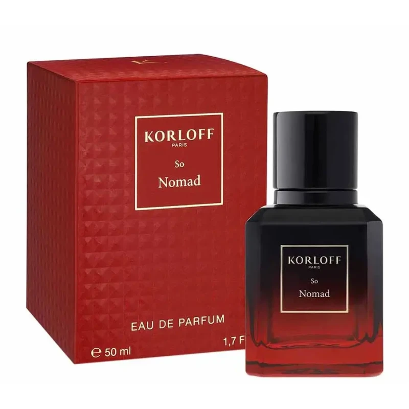 Korloff Paris So Nomad Eau De Parfum 50ml: Woody and Spicy Fragrance for Men - Korloff