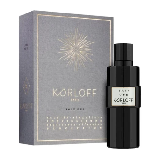 Korloff Paris Rose Oud Eau De Parfum 100ml Amber Fragrance for Women and Men Korloff Paris Rose Oud Eau De Parfum 100ml Amber Fragrance for Women and Men