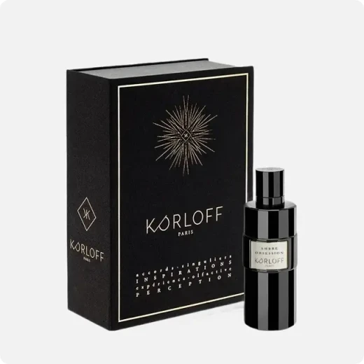Korloff Mémoire Collection Ambre Obsession Unisex Eau de Parfum 100ml: A Luxurious Fragrance Experience with Warm Amber Notes and Long Lasting Scent for All Genders Korloff Mémoire Collection Ambre Obsession Unisex Eau de Parfum 100ml: A Luxurious Fragrance Experience with Warm Amber Notes and Long Lasting Scent for All Genders