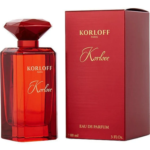 Korloff Korlove By Korloff Women's 3 Oz EDP Spray, Fruity Floral Fragrance Korloff Korlove By Korloff Women's 3 Oz EDP Spray, Fruity Floral Fragrance