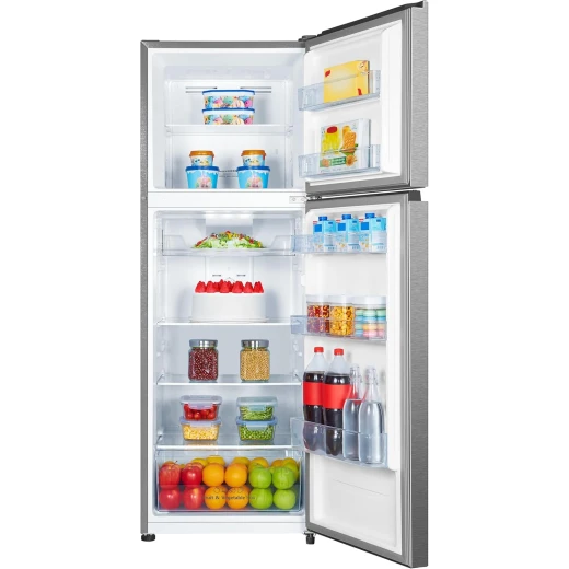Hisense RT3N418NAI Top Mount Refrigerator 320L Net Capacity, No Frost, Moisture Fresh Crisper, LED interior light,Deodorizing Filter,Multi Air Flow,Silver - HISENSE - Image 4