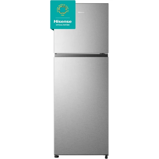 Hisense RT3N418NAI Top Mount Refrigerator 320L Net Capacity, No Frost, Moisture Fresh Crisper, LED interior light,Deodorizing Filter,Multi Air Flow,Silver Hisense RT3N418NAI Top Mount Refrigerator 320L Net Capacity, No Frost, Moisture Fresh Crisper, LED interior light,Deodorizing Filter,Multi Air Flow,Silver