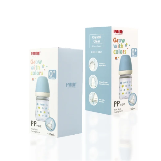 Farlin Cutie Dotty 150ml PP Feeding Bottle Grow With Colors Series BPA Free - Farlin - Image 5