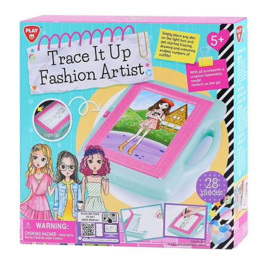 Playgo Drawing Projector Tracing Fashion Artist Set 28 Pieces Multi-Color - PlayGo - Image 3