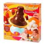 Playgo Chocolate Fountain Machine for Kids, Easy to Use, Fun Dessert Maker, Plastic, 18x8x25 cm - PlayGo
