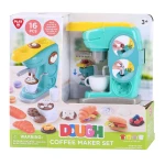 Playgo Coffee Maker Clay Set Creative Toys for Kids, 4 Clay Pots, Multi-Color - PlayGo