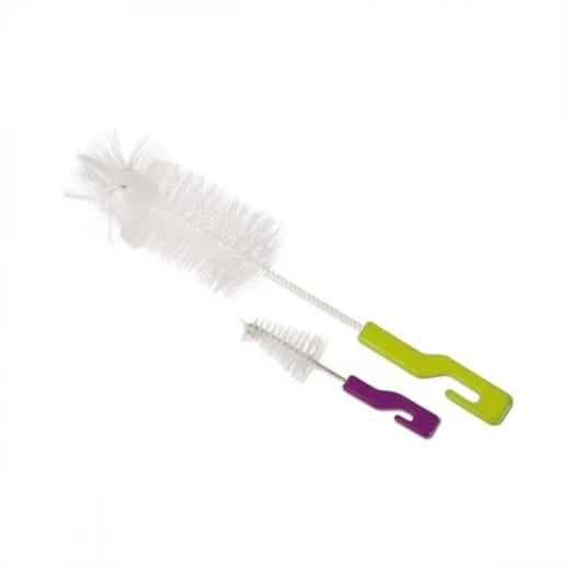 Farlin BF 250 Baby Bottle and Nipple Cleaning Brush, Soft Bristles, Easy Grip - Farlin - Image 3