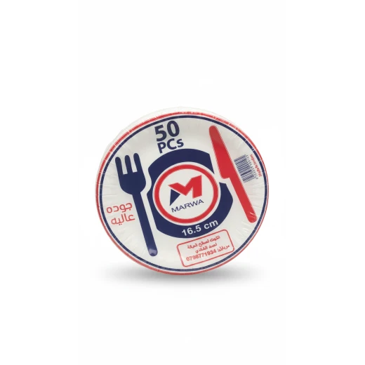 Plastic Plates 16.5 cm – Disposable Party Plates, Durable & Lightweight Plastic Tableware, Ideal for Events, Catering, Picnics & Daily Use, Pack of 50 Plastic Plates 16.5 cm – Disposable Party Plates, Durable & Lightweight Plastic Tableware, Ideal for Events, Catering, Picnics & Daily Use, Pack of 50