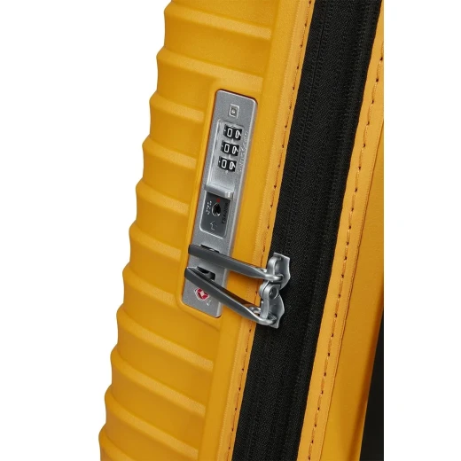 Samsonite Upscape 81cm Spinner Expandable Suitcase Yellow Polypropylene Travel Luggage - Samsonite - Image 4