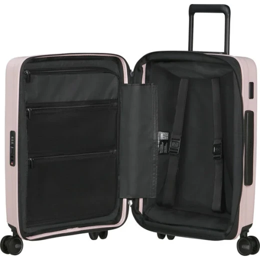 Samsonite Restackd Spinner 20 Inch Rose Ultralight Polypropylene Suitcase with TSA Lock - Samsonite - Image 2